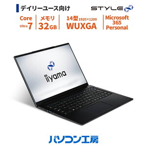 �m�[�g�p�\�R�� Copilot+ PC �V�i Microsoft 365 Personal/14�^/Core Ultra 7 355/32GB/500GB SSD/Windows 11 BTO Office�t��