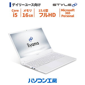 �m�[�g�p�\�R�� �V�i Microsoft 365 Personal/15.6�^/Core i5-13420H/16GB/500GB SSD/Windows 11 BTO Office�t��