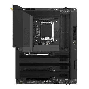 NZXT N7 Z890 Black �t��PCB�J�o�[�Ő������ꂽ�O�ς�����Intel Z890�}�U�[�{�[�h�E�u���b�N�J���[���f��