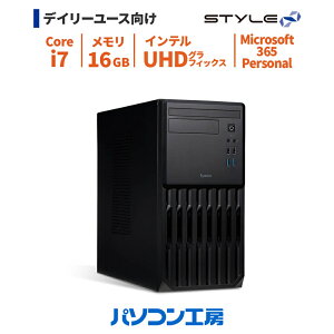 �f�X�N�g�b�v�p�\�R�� �V�i Microsoft 365 Personal/Core i7-14700/16GB/500GB SSD/Windows 11 BTO Office�t��
