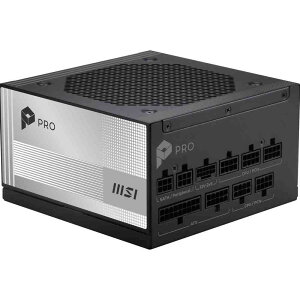 MSI PRO A1000PL PCIE5 80 PLUS Platinum�F�؎擾�A1000W�̃t�����W�����[PC�d�����j�b�g