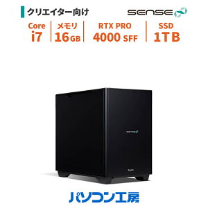 �f�X�N�g�b�v�p�\�R�� �V�i Core i7-14700F/RTX PRO 4000 SFF/16GB/1TB SSD/Windows 11 BTO