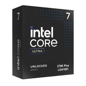 Intel �C���e�� Core Ultra 7 �v���Z�b�T�[ 270K Plus �C���e�� Core Ultra �v���Z�b�T�[