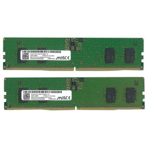 Micron MTC4C10163S1UC56BH1-D (8GB 2���g) �f�X�N�g�b�v�p������ PC5-44800(DDR5-5600) 8GB UDIMM 2���g