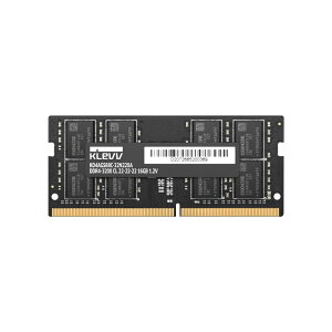 ESSENCORE KD4AGSA80-32N220A (16GB 1��) Klevv SO-DIMM DDR4 �X�^���_�[�h�E�m�[�gPC�p������ DDR4-3200 CL22-22-22-51 16GB 1��