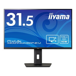 iiyama ProLite XB3294UHSCP-B1J 31.5�C���` VA�p�l������ 75Hz/2ms�Ή� 4K(3840×2160)�𑜓x �t�����j�^