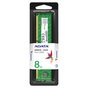 ADATA ADDU1600W8G11-S-I (8GB 1��) �v���~�A DDR3L 1600 U-DIMM ���������W���[��
