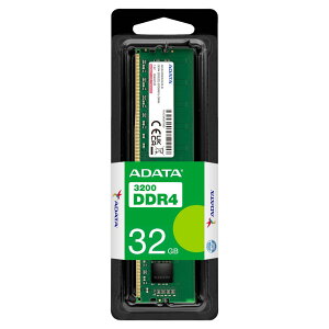 ADATA AD4U320032G22-SGN-I (32GB 1��) �v���~�A DDR4 3200 U-DIMM ���������W���[�� 32GB 1��