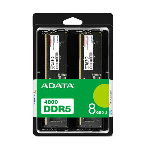 ADATA AD5U48008G-DT-I (8GB 2���g) DDR5-4800 U-DIMM ���������W���[�� 8GB 2��