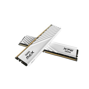 ADATA AX5U5600C4632G-DTLABWH-I (32GB 2���g) LANCER BLADE DDR5 ������ DDR5-5600MT/s CL46-45-45 32GB 2�� �z���C�g