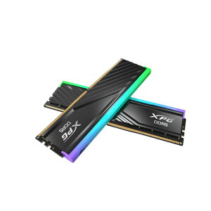 ADATA AX5U6000C4816G-DTLABRBK-I (16GB 2���g) LANCER BLADE RGB DDR5 ������ DDR5-6000MT/s CL48-48-48 16GB 2�� �u���b�N