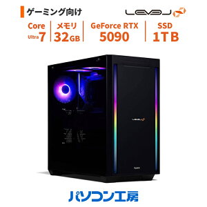 �Q�[�~���OPC �V�i Core Ultra 7 265F/RTX 5090/32GB/1TB SSD/Windows 11 BTO ���x���C���t�B�j�e�B