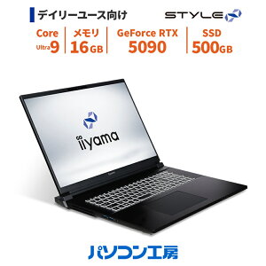 �m�[�g�p�\�R�� �V�i 18�^/Core Ultra 9 290HX Plus/RTX 5090/16GB/500GB SSD/Windows 11 BTO