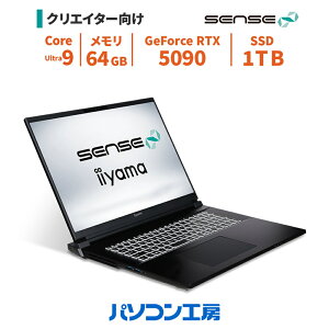 �m�[�g�p�\�R�� �V�i 18�^/Core Ultra 9 290HX Plus/RTX 5090/64GB/1TB SSD/Windows 11 BTO