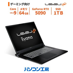 �Q�[�~���O�m�[�gPC �V�i 18�^/Core Ultra 9 290HX Plus/RTX 5090/64GB/1TB SSD/Windows 11 BTO ���x���C���t�B�j�e�B