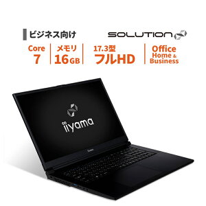 �r�W�l�X�m�[�g�p�\�R�� �V�i Office Home & Business/17.3�^/Core 7 240H/16GB/500GB SSD/Windows 11 BTO