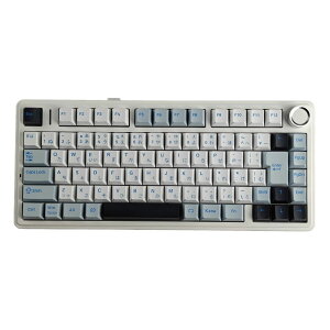 AULA F75J-Glacier Blue-Reaper Switch ���z�̑ł��S�n��������A���@�\�E�������L�[�{�[�h�B�O���[
