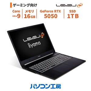 �Q�[�~���O�m�[�gPC �V�i 15.6�^/Core Ultra 9 185H/RTX 5050/16GB/1TB SSD/Windows 11 BTO ���x���C���t�B�j�e�B