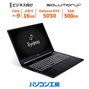 �r�W�l�X�m�[�g�p�\�R�� �V�i 15.6�^/Core Ultra 9 185H/RTX 5050/16GB/500GB SSD/Windows 11 BTO