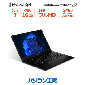 �r�W�l�X�m�[�g�p�\�R�� �V�i Office Home & Business/14�^/Core 7 150U/16GB/500GB SSD/Windows 11 BTO Office�t��