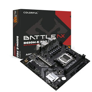 Colorful BATTLE-AX B650M-E PRO V14 B650�`�b�v�Z�b�g�Ή��}�U�[�{�[�h