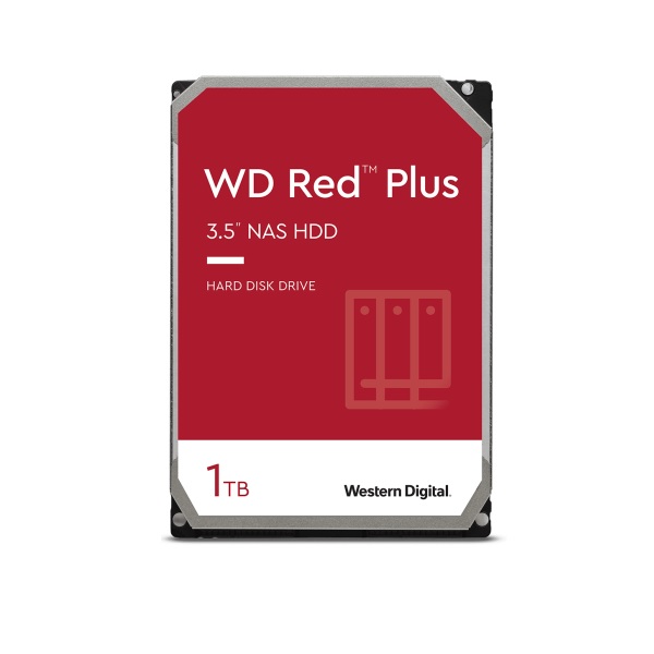 Western Digital WD10EFRX [1TB SATA600 5400] WD Red Plus NAS HDD 3.5インチ シリーズ
