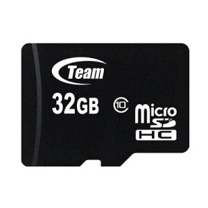 Team TG032G0MC28A 32GB Micro SD�������[�J�[�h Micro SDHC Class 10