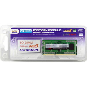 CFD D3N1600PS-L8G 8GBx1 m[gp d1.35V DDR3L-1600(PC3-12800)SO-DIMM