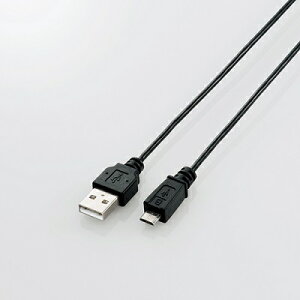 ELECOM microUSB�P�[�u�� MPA-AMBXLP20BK �O���m�C�Y�̊�����M����ی삷��2�d�V�[���h�P�[�u�����̗p