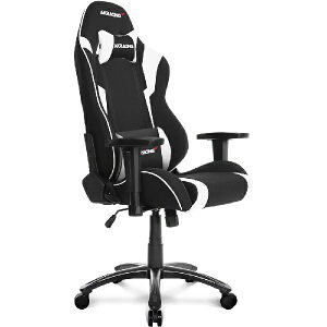 �����񂹁yGaming Goods�z AKRacing Wolf Gaming Chair (White) AKR-WOLF-WHITE ���G��ƒʋC���̗ǂ��t�@�u���b�N(�z�n)���g�p