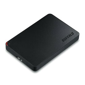 バッファロー HD-NRPCF500-BB 500GB ポータブルHDD USB3.1(Gen1)/USB3.0/2.0対応