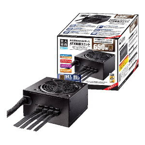lu KRPW-BK650W/85+ 650W PCd Z~vOC/80PLUS BRONZE擾