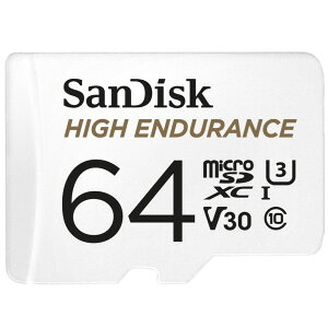 SanDisk SDSQQNR-064G-GN6IA 64GB microSDXCJ[h High Endurance microSDJ[hV[Y COpbP[Wi