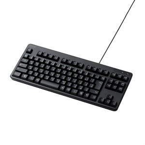 ELECOM TK-FCM103BK �L���L�[�{�[�h/�����u������/�R���p�N�g�T�C�Y/�u���b�N