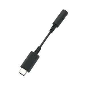 OWLTECH OWL-CBCF3502-BK 3万回の折り曲げに耐える! USB Type-C ? 3.5mmステレオミニ変換アダプター