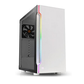 Thermaltake H200 TG RGB Snow Edition CA-1M3-00M6WN-00 [ホワイト] 強化ガラスのスイングドアパネルを採用したミドルタワー型PCケース