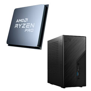 [パーツセット] AMD Ryzen 7 PRO 4750G + DeskMini X300 セット CPU + 小型ベアボーン セット!スモールPCを作ろう!