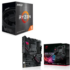 [パーツセット] AMD Ryzen 5 5600X BOX + ASUS ROG STRIX B550-F GAMING セット