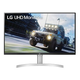 LG 32UN550-WAJP 31.5インチ 4K(3840×2160)モニター 大画面だからさまざまな用途が快適に。