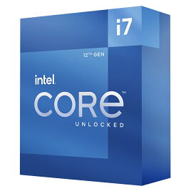 Intel Core i7 12700K BOX 第12世代インテルCore i7プロセッサー CPU