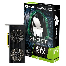 GAINWARD GeForce RTX 3050 Ghost NE63050019P1-190AB-G GeForce RTX 3050 搭載 グラフィックスカード