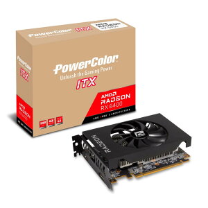 PowerColor AXRX 6400 4GBD6-DH AMD Radeon RX 6400 ڃOtBbNJ[h