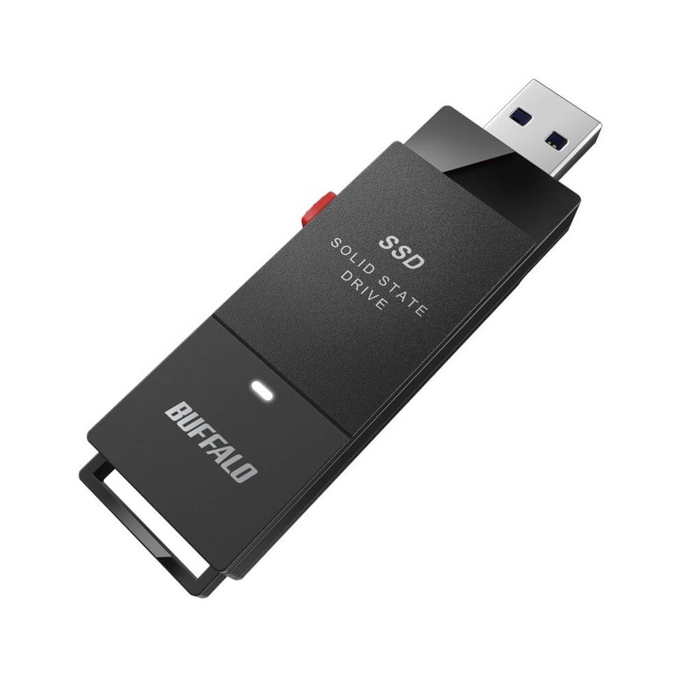 BUFFALO SSD-PUT500U3BC D SSD USB 3.2(Gen1)で高速なファイル転送を実現 コンパクトなスティック型SSD