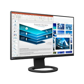 EIZO EV2480-ZBK USB Type-C対応 23.8型フルHD ビジネス向けニュースタンダード ブラックモデル