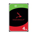 SEAGATE ST4000VN006 IronWolf 3.5インチ 4TB 内蔵HDD SATA 6Gb/s 256MB 5400rpm