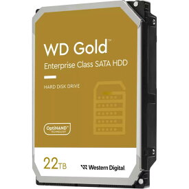 Western Digital WD221KRYZ WD Gold エンタープライズクラスSATA HDD 22TB