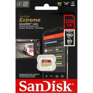 SanDisk SDSQXAA-128G-GN6MN SanDisk Extreme microSDXC�������J�[�h