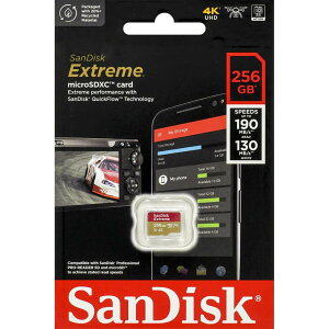 SanDisk SDSQXAV-256G-GN6MN SanDisk Extreme microSDXCJ[h