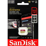 SanDisk SDSQXAV-512G-GN6MN SanDisk Extreme microSDXCメモリカード
