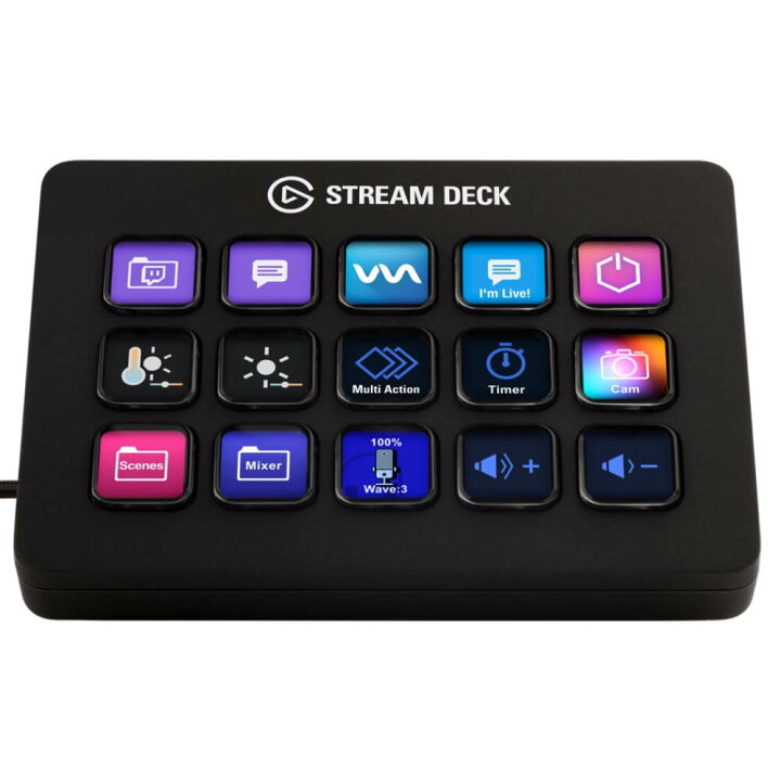 楽天市場】Elgato STREAM DECK MK.2 black 10GBA9900-JP 15個の 
